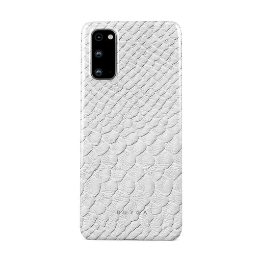 Glacial Desert - White Snakeskin Samsung Galaxy S20 4G / 5G ケース 1