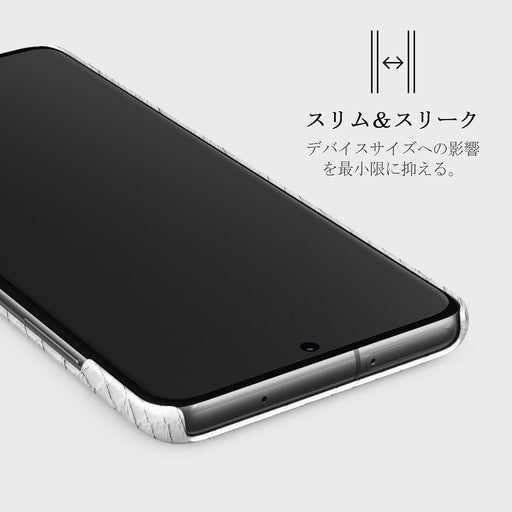Glacial Desert - White Snakeskin Samsung Galaxy S20 4G / 5G ケース 4