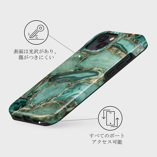 Ubud Jungle - Turquoise iPhone 14 ケース 7