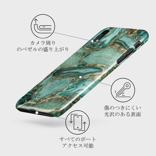 Ubud Jungle - Turquoise iPhone XR ケース 3