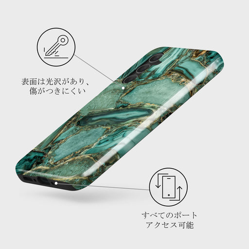 Ubud Jungle - Turquoise Samsung Galaxy A34 ケース 3