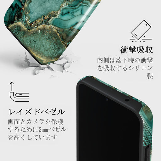 Ubud Jungle - Turquoise Samsung Galaxy A34 ケース 4