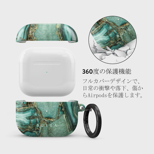 Ubud Jungle - Turquoise AirPods 3 ケース 2