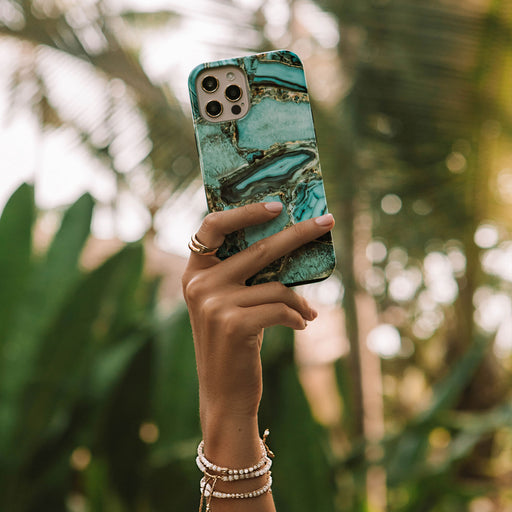 Ubud Jungle - Turquoise iPhone 14 ケース 25