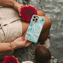 Uluwatu Waves - Teal Samsung Galaxy S8 ケース 10