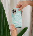Uluwatu Waves - Teal Samsung Galaxy S8 ケース 9