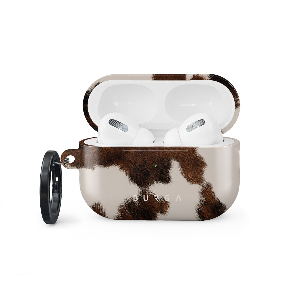 【新品未使用】BURGA イヤホンケース ホワイト/シルバー 新品未使用】BURGA イヤホンケース ホワイト/シルバー AirPods