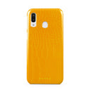 Canary Yellow - Snake Skin Samsung Galaxy A40 ケース