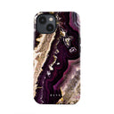 Purple Skies - Marble iPhone 14 Plus ケース 4