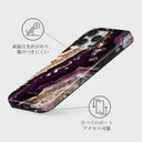 Purple Skies - Marble iPhone 14 Pro ケース 7