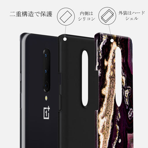 Purple Skies - Marble OnePlus 8 ケース 2