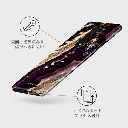 Purple Skies - Marble OnePlus 8 ケース 3