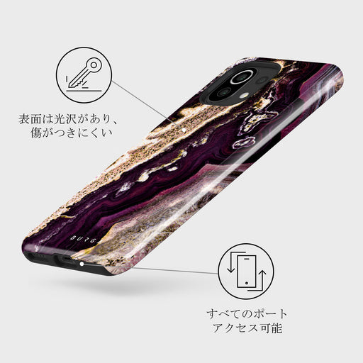 Purple Skies - Marble Xiaomi 11 Lite 5G NE ケース 3