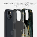 Northern Lights - Marble iPhone 14 Plus ケース 6