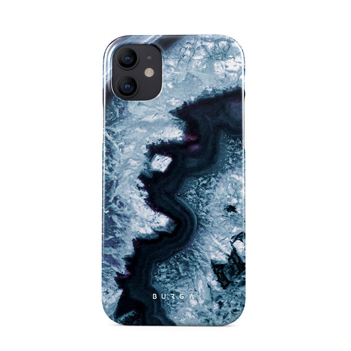 Frozen Lake - Gray Marble iPhone 12 Mini ケース 1