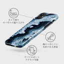 Frozen Lake - Gray Marble iPhone 12 Mini ケース 3