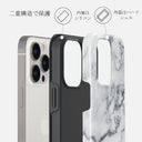 White Winter - Classy Marble iPhone 13 Pro ケース 6
